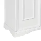 Skoskab med 1 skuffe og 2 trælåger Made in Italy - Lasa Viadurini