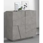 Indendørs skoskab med 2 melamindøre lavet i Italien - Naditza Viadurini