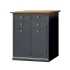 Skostativ i Toulipier fineret træ Fremstillet i Italien - Visnus Viadurini