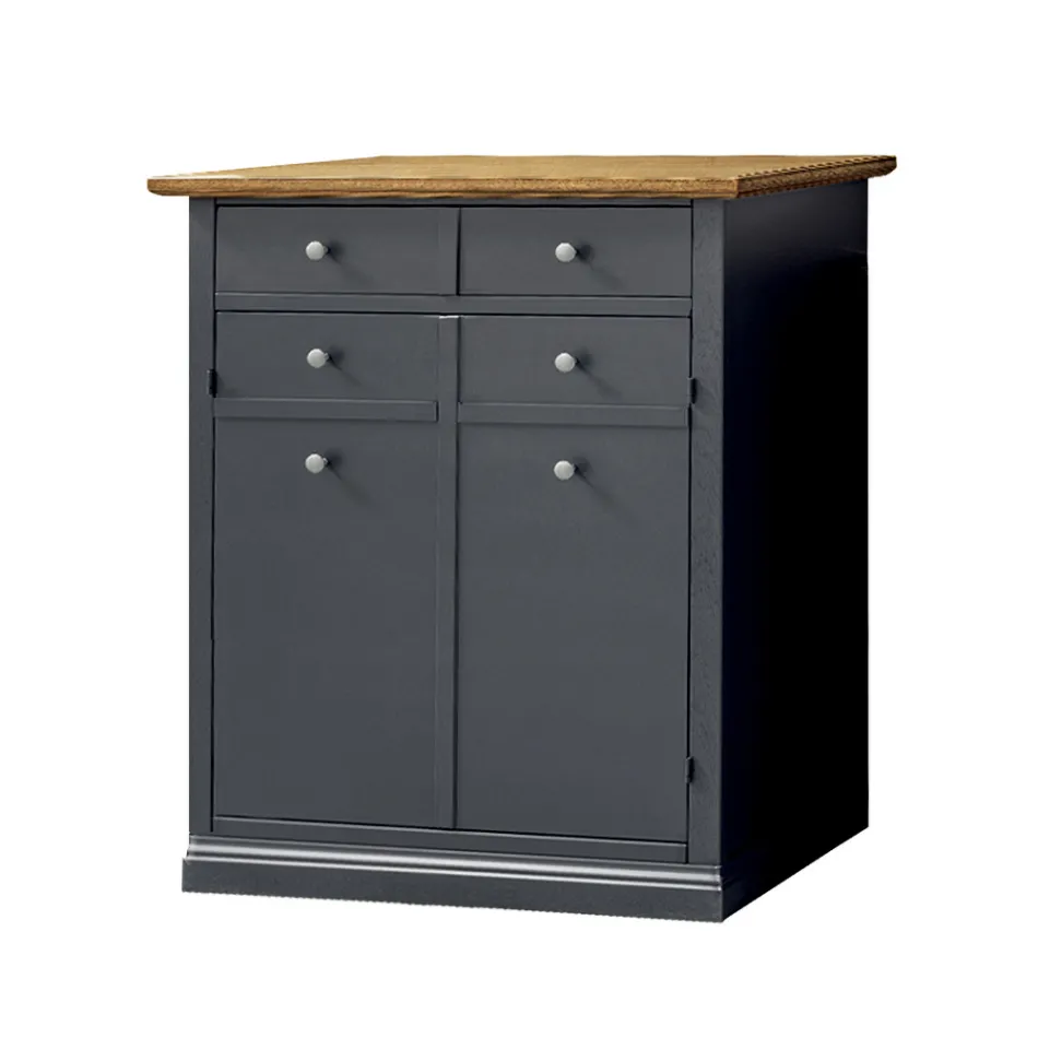 Skostativ i Toulipier fineret træ Fremstillet i Italien - Visnus Viadurini