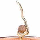 Nøddeknækkerbakke i formet kobber håndlavet design 24 cm - Paronzo Viadurini