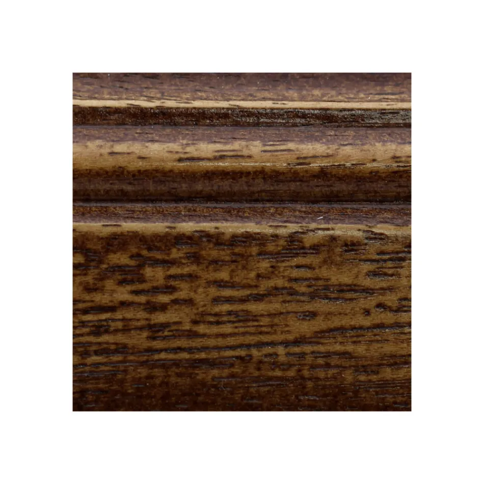 Skrivebord med 3 skuffer i Bassano Wood France Made in Italy - Adon Viadurini