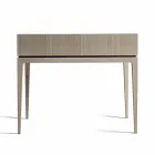 Skrivning af moderne design i valnød, L 105 x W 65 cm, Acario Viadurini