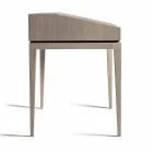 Skrivning af moderne design i valnød, L 105 x W 65 cm, Acario Viadurini