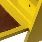 Design flerlags træskrivebord Grilli Hemingway lavede Italien Viadurini