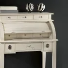 Skrivebord med 6 udvendige skuffer, 3 indvendige skuffer og 1 rum lavet i Italien - Marte Viadurini