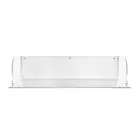 Otilia vægskrivebord i plexiglas med minimalistisk design, fremstillet i Italien Viadurini
