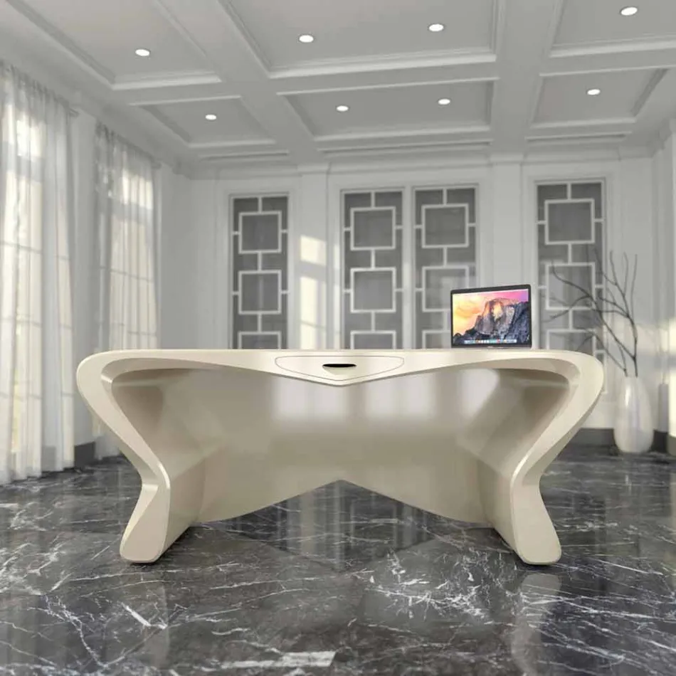 Moderne design skrivebord lavet i Italien, Popoli Viadurini