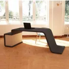 Kontorbord med træ kommode lavet i Italien, Terralba Viadurini