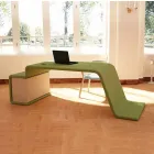 Kontorbord med træ kommode lavet i Italien, Terralba Viadurini