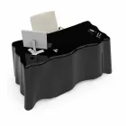 Moderne design kontor skrivebord Fabric, lavet i Italien Viadurini