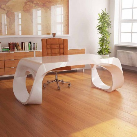 Moderne design kontor skrivebord lavet i Italien, Terenzo Viadurini