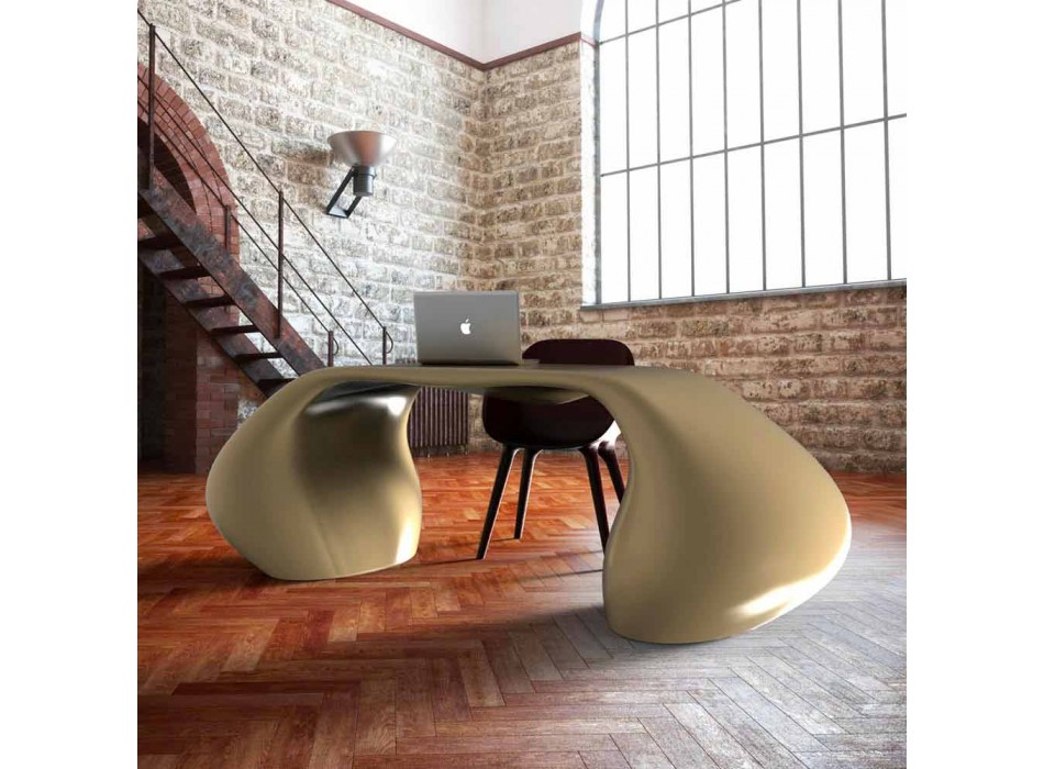 Moderne design kontor skrivebord lavet i Italien, Telese Viadurini