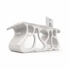 Moderne design kontor skrivebord produceret i Italien, Mirto Viadurini