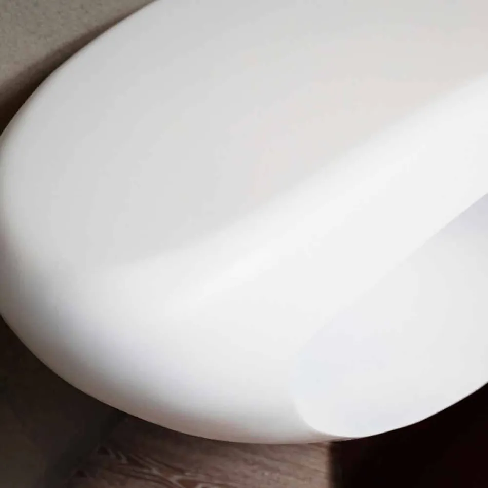 Moderne design kontorbord Boomerang lavet i Italien Viadurini