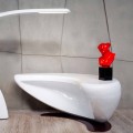 Moderne design kontorbord Boomerang lavet i Italien