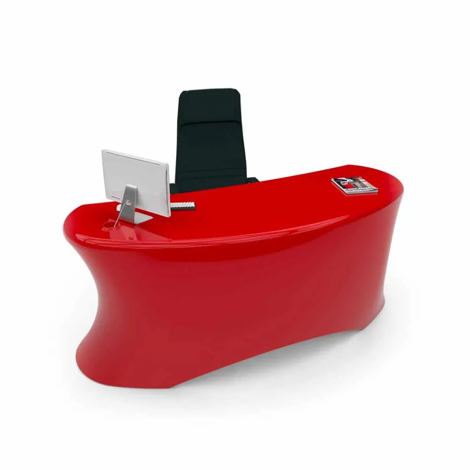 Moderne Design Skrivebord Ely Made in Italy Viadurini