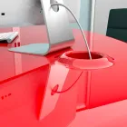 Moderne Design Skrivebord Ely Made in Italy Viadurini