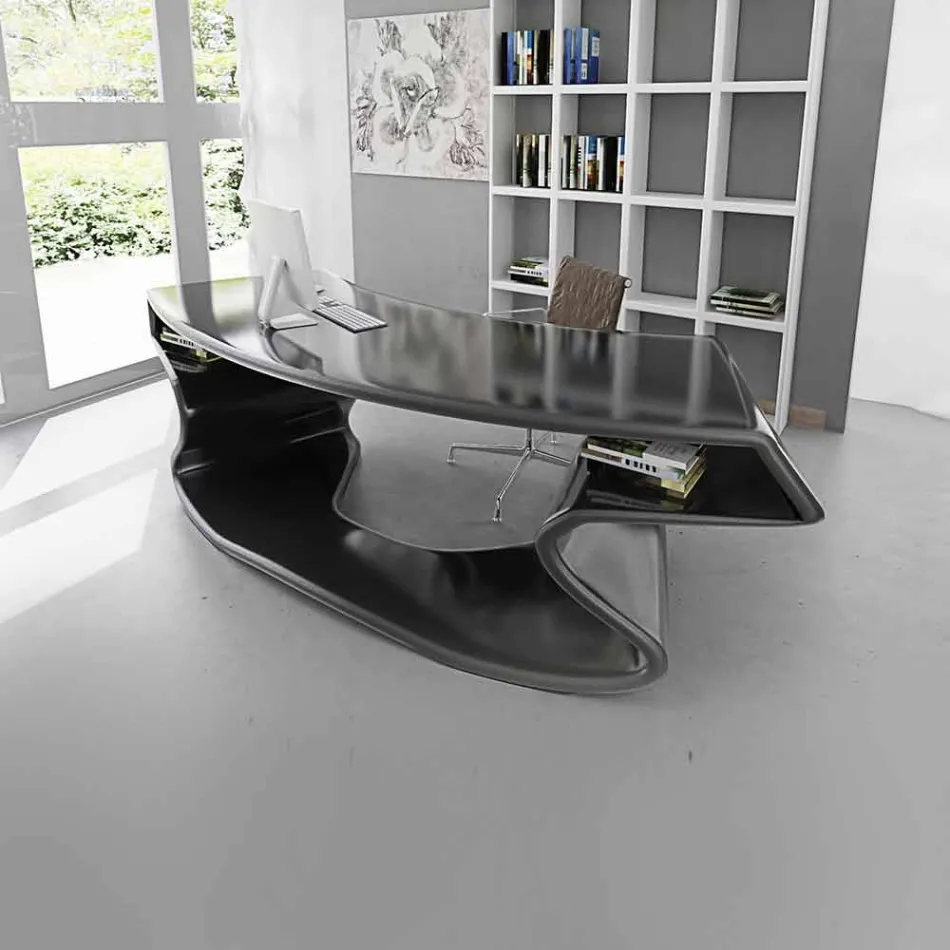 Kontor design skrivebord produceret i Italien, Tignale Viadurini