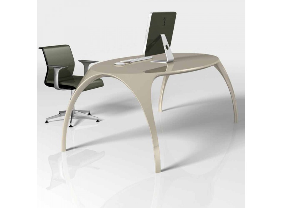 Moderne design skrivebord lavet i Italien, Pomposa Viadurini