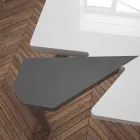 Adamantx® Punk kontor design skrivebord Viadurini