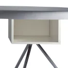 Executive skrivebord af Karim Rashid i polyurethan - James Viadurini