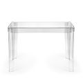 Transparent plexiglas skrivebord moderne design lavet i Italien - Vichy