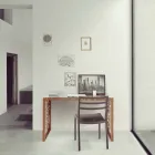 Skrivebord Kattedra Letters &quot;Et vandfald&quot; 120x65x75 Mabele Viadurini