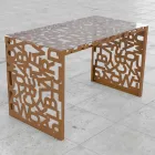 Skrivebord Kattedra Letters &quot;Et vandfald&quot; 120x65x75 Mabele Viadurini