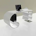 Moderne kontor skrivebord produceret i Italien, Miagliano Viadurini