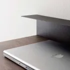 Moderne skrivebord i metal og melamin med skuffe fremstillet i Italien - Iridio Viadurini