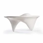 Håndlavet kontorbord i Italien Sinuous Viadurini