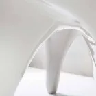 Håndlavet kontorbord i Italien Sinuous Viadurini