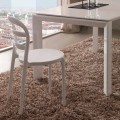 Hvid moderne stol Derulo