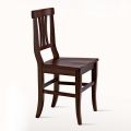 Klassisk stol i massiv bøgetræ Design lavet i Italien - Claudie