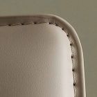 Stol fuldpolstret med imiteret læder, moderne- Eloisa Viadurini