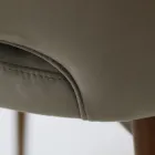 Stol med fuldpolstret sæde og ryglæn Lavet i Italien - Adria Viadurini