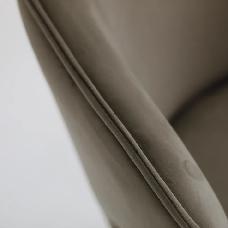 Stol med fuldpolstret sæde og ryglæn Lavet i Italien - Adria Viadurini