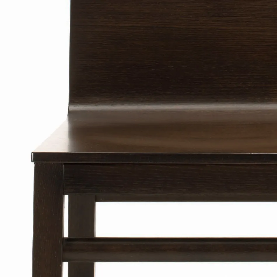 Stol med ask struktur og egeskal Made in Italy - Emilia Viadurini