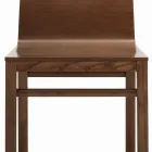 Stol med ask struktur og egeskal Made in Italy - Emilia Viadurini