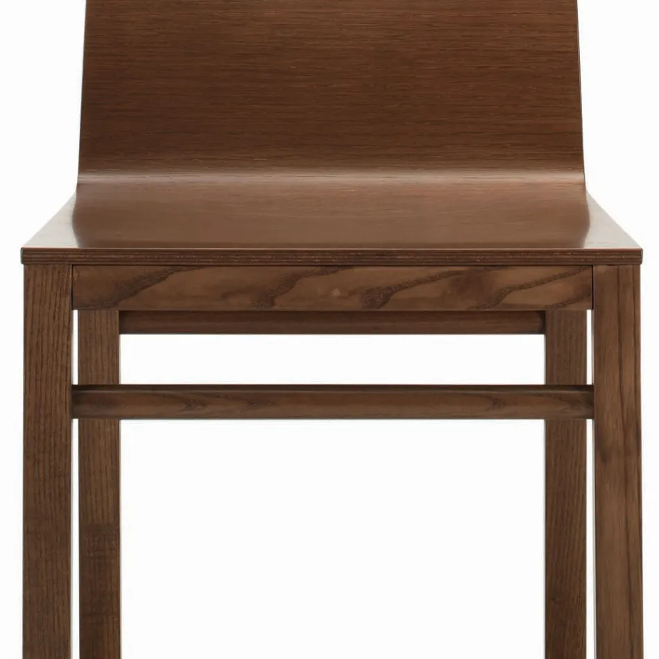 Stol med ask struktur og egeskal Made in Italy - Emilia Viadurini