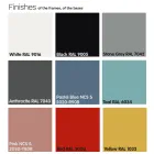 Polstret køkkenstol i stof og metal lavet i Italien 2 stk - Sangria Viadurini