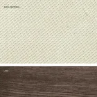 Design køkkenstol i træ og stof lavet i Italien, Egizia Viadurini