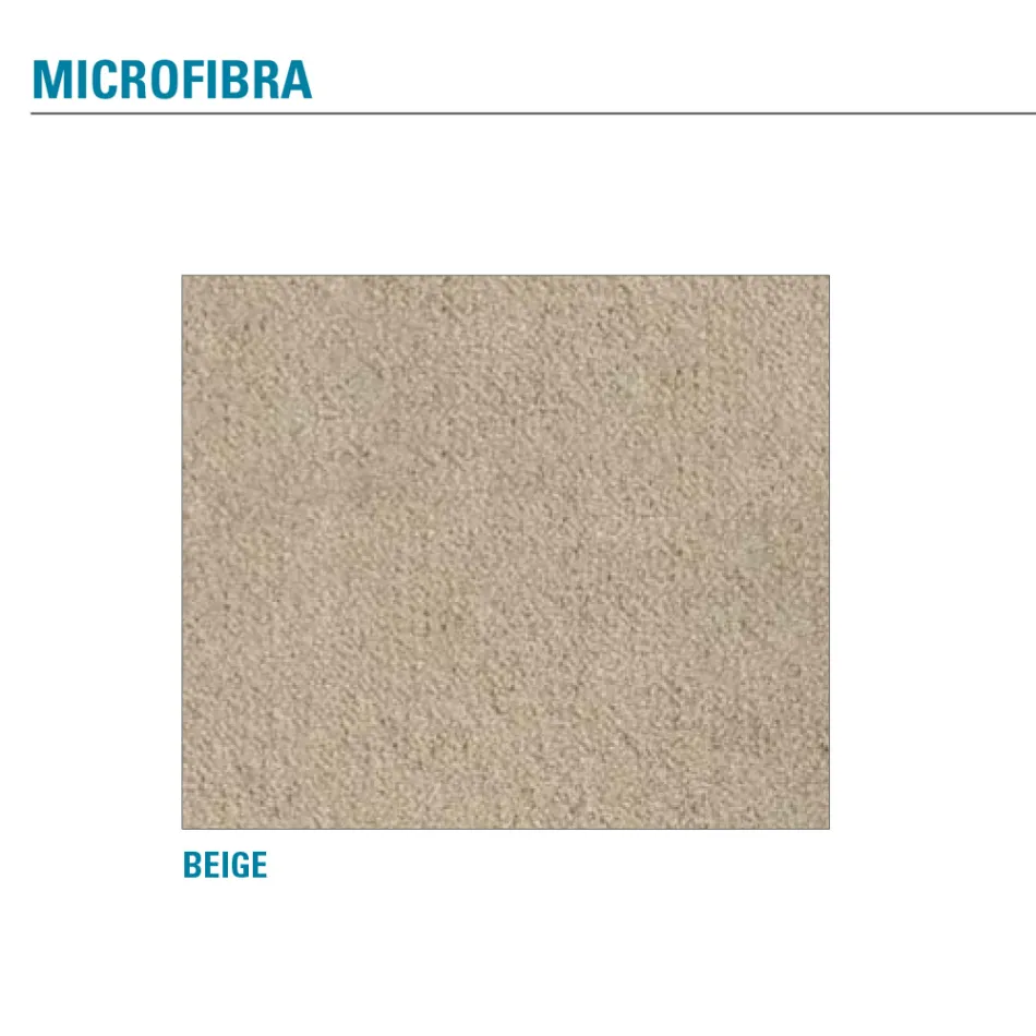 Køkkenstol betrukket med mikrofiber Fremstillet i Italien, 2 stk - Rebecca Viadurini