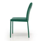 Køkkenstol beklædt med stof Made in Italy 4 stykker - Monnalisa Viadurini