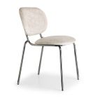 Udendørs stol med polstret sæde og ryglæn Made in Italy - Sisibold Viadurini