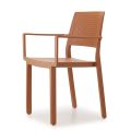 Stabelbar udendørs stol i technopolymer Made in Italy 4 stykker - Nulstil