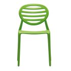 Stabelbar udendørs stol i teknopolymer Made in Italy 6 stykker - Rosaria Viadurini