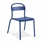 Udendørs stabelbar aluminiumsstol fremstillet i Italien, 4 stykker - Ulyssa Viadurini