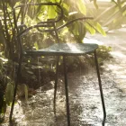 Udendørs stol i metal og polyurethan Fremstillet i Italien, 2 stk - Trosa Viadurini